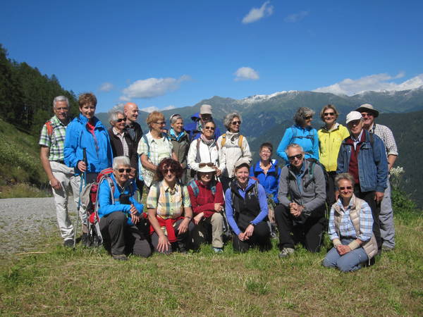 botanische Exkursion von Vnà nach Tschlin
